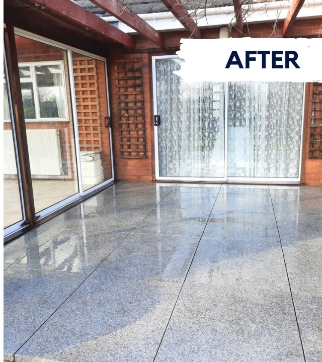 Patio & Covered Area Clean